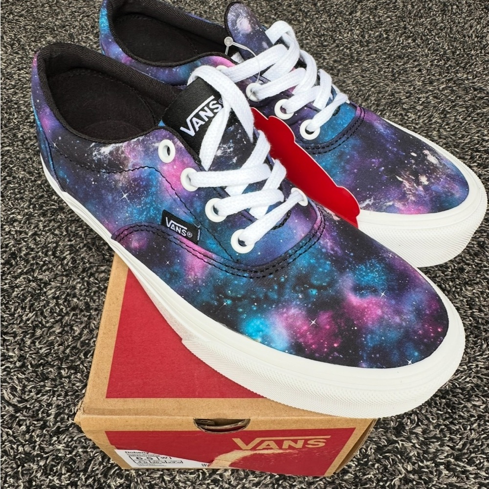 Vans Cosmic Print Sneakers with White Accents
